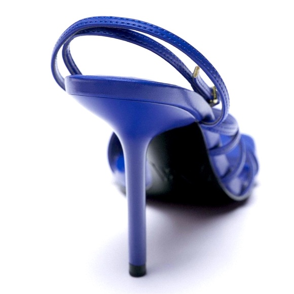 Zara Strappy Sandal Heels - Picture 5 of 12